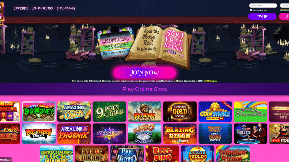 Wizard Slots Review